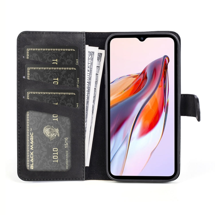 For Xiaomi Redmi 12C Stitching Horizontal Flip Leather Phone Case