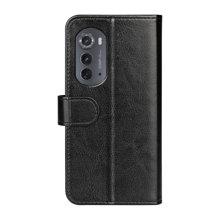 For Motorola Moto Edge 2022 R64 Texture Horizontal Flip Leather Phone Case