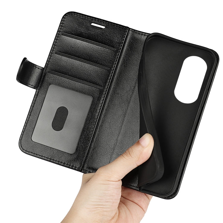 For Motorola Moto Edge 2022 R64 Texture Horizontal Flip Leather Phone Case