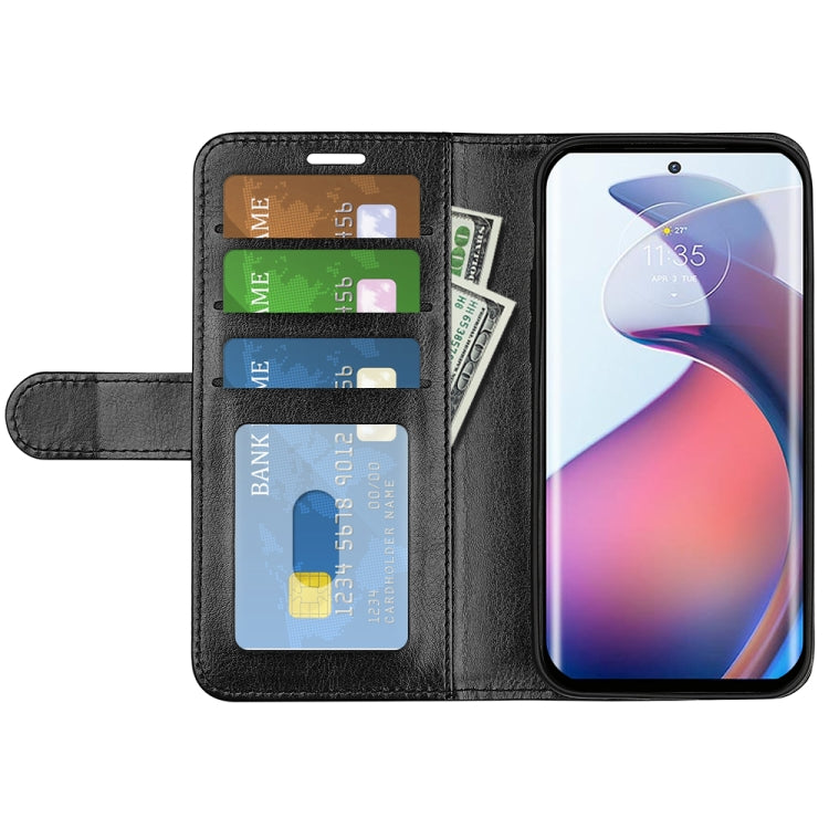 For Motorola Moto S30 Pro R64 Texture Horizontal Flip Leather Phone Case