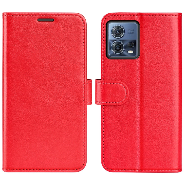 For Motorola Moto S30 Pro R64 Texture Horizontal Flip Leather Phone Case