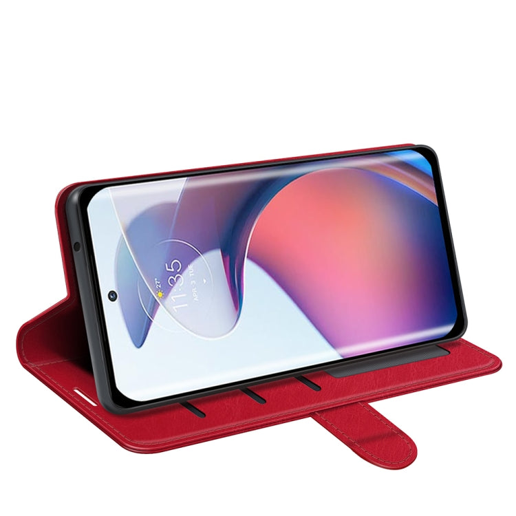 For Motorola Moto S30 Pro R64 Texture Horizontal Flip Leather Phone Case