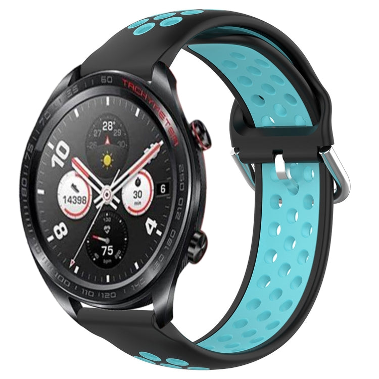 For Honor Watch Dream 22mm Perforated Breathable Sports Silicone Watch Band