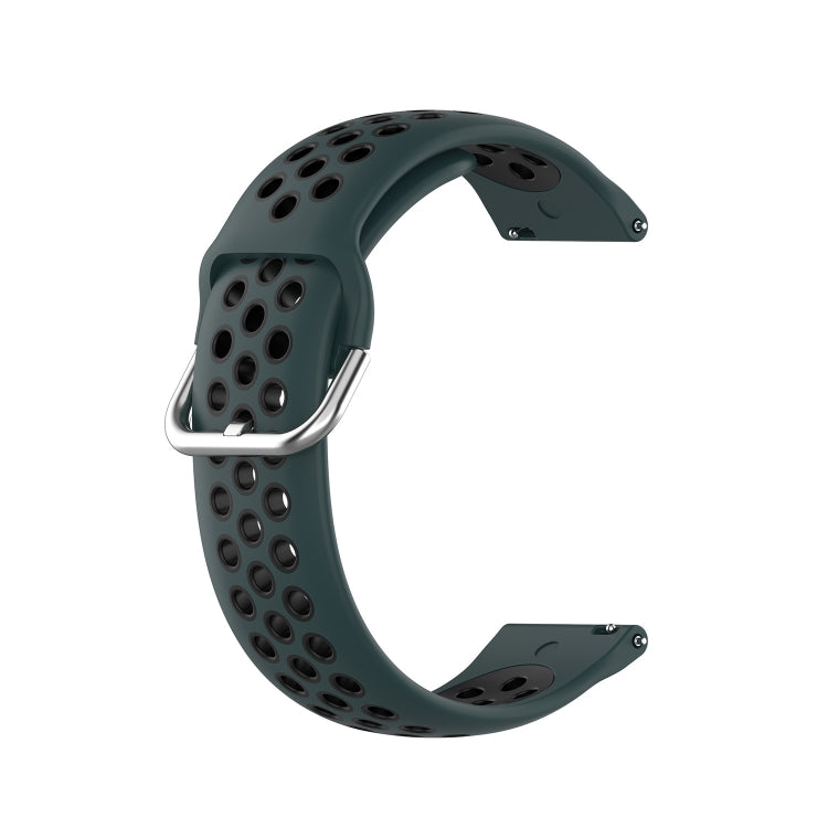 For Xiaomi Watch S1 Active 22mm Perforated Breathable Sports Silicone Watch Band