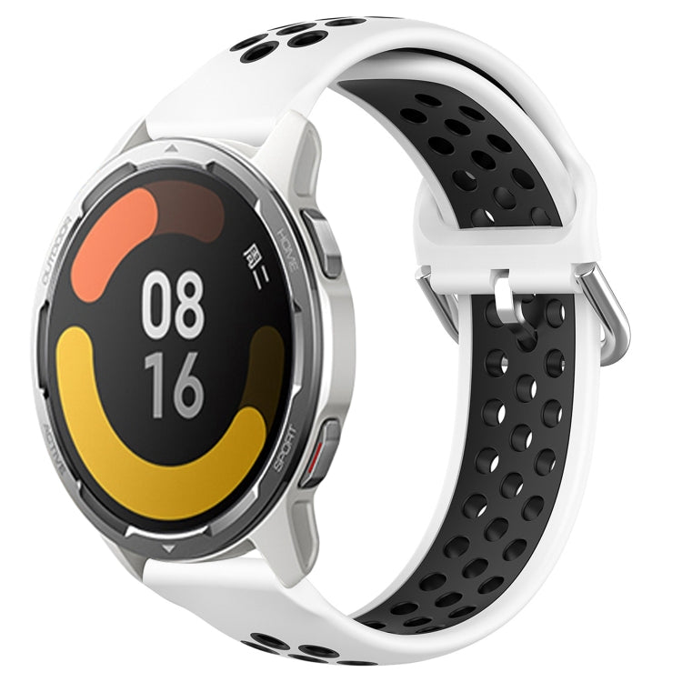 For Xiaomi MI Watch Color 2 22mm Perforated Breathable Sports Silicone Watch Band