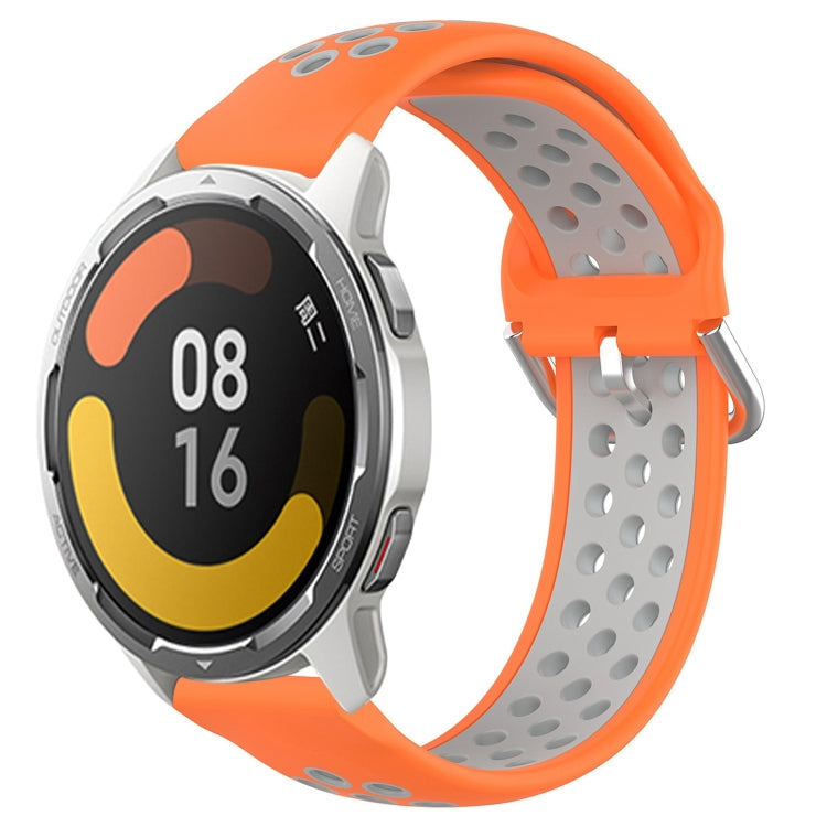 For Xiaomi MI Watch Color 2 22mm Perforated Breathable Sports Silicone Watch Band