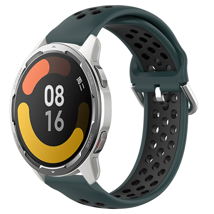 For Xiaomi MI Watch Color 2 22mm Perforated Breathable Sports Silicone Watch Band