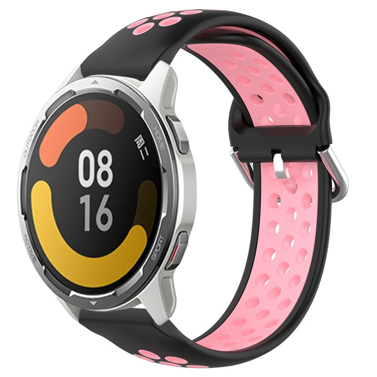 For Xiaomi MI Watch Color 2 22mm Perforated Breathable Sports Silicone Watch Band