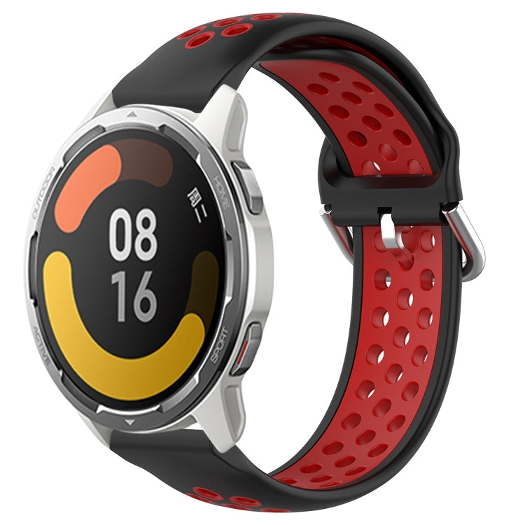For Xiaomi MI Watch Color 2 22mm Perforated Breathable Sports Silicone Watch Band