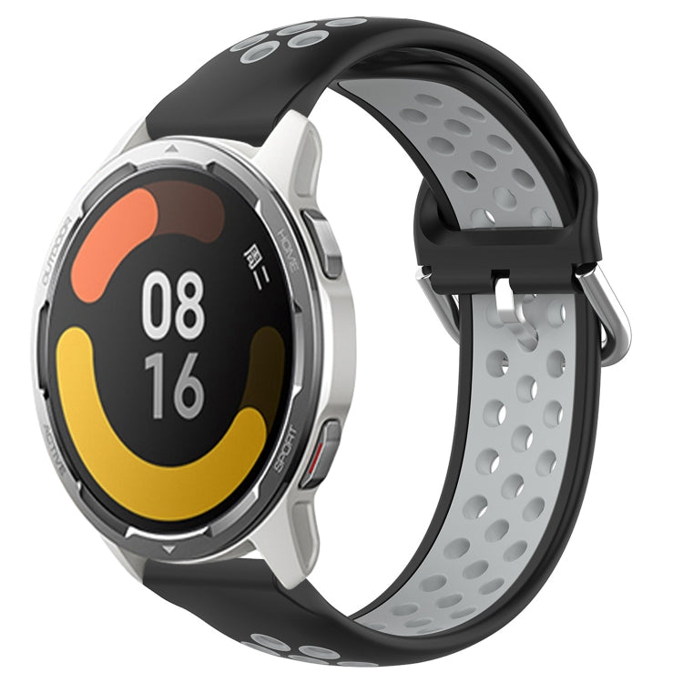 For Xiaomi MI Watch Color 2 22mm Perforated Breathable Sports Silicone Watch Band