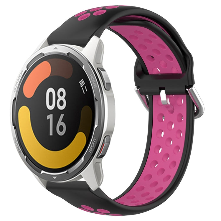 For Xiaomi MI Watch Color 2 22mm Perforated Breathable Sports Silicone Watch Band
