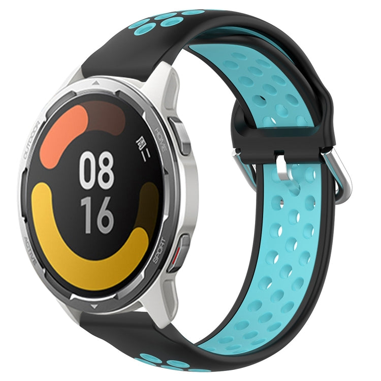 For Xiaomi MI Watch Color 2 22mm Perforated Breathable Sports Silicone Watch Band