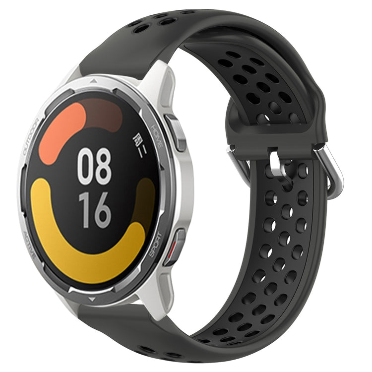For Xiaomi MI Watch Color 2 22mm Perforated Breathable Sports Silicone Watch Band