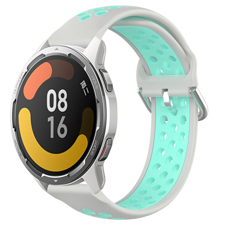 For Xiaomi MI Watch Color 2 22mm Perforated Breathable Sports Silicone Watch Band