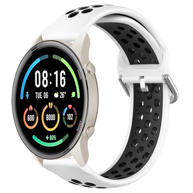 For Xiaomi MI Watch Sport 22mm Perforated Breathable Sports Silicone Watch Band