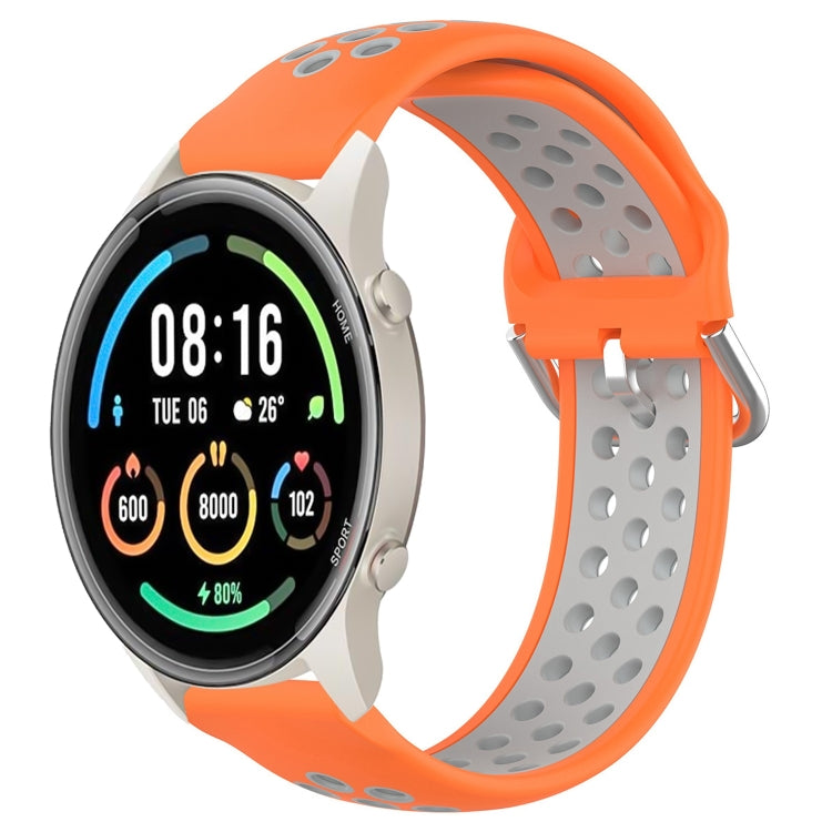 For Xiaomi MI Watch Sport 22mm Perforated Breathable Sports Silicone Watch Band