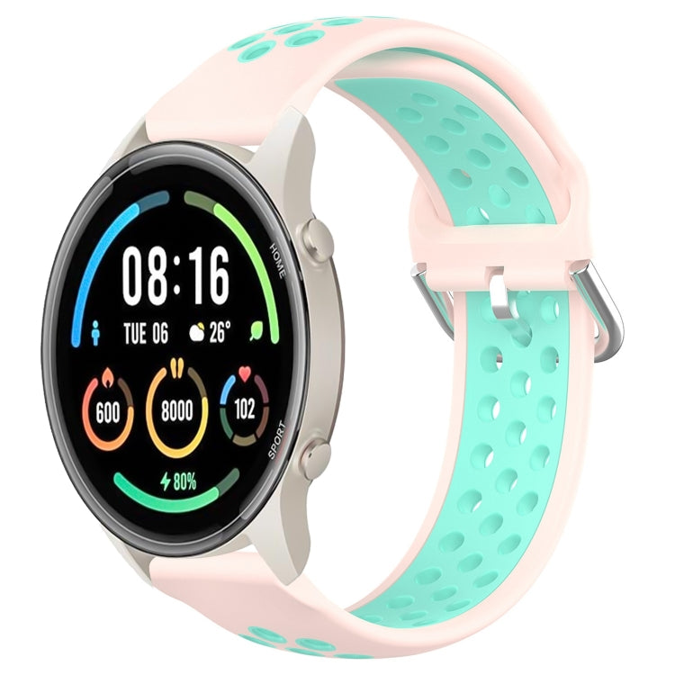 For Xiaomi MI Watch Sport 22mm Perforated Breathable Sports Silicone Watch Band
