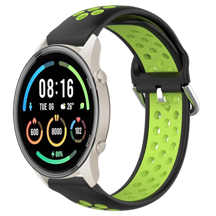 For Xiaomi MI Watch Sport 22mm Perforated Breathable Sports Silicone Watch Band