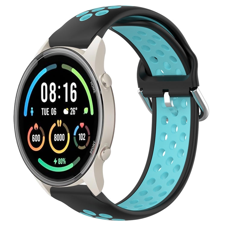 For Xiaomi MI Watch Sport 22mm Perforated Breathable Sports Silicone Watch Band
