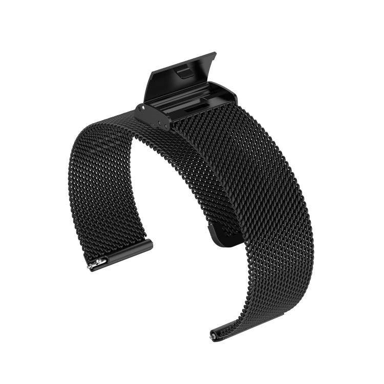 Milan Metal Steel Mesh Integrated Buckle Watch Band For Apple Watch Series 8&7 41mm