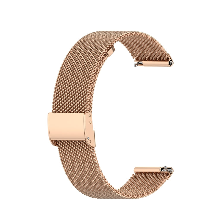 Milan Metal Steel Mesh Integrated Buckle Watch Band For Apple Watch Series 8&7 41mm