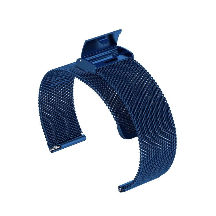 Milan Metal Steel Mesh Integrated Buckle Watch Band For Apple Watch Series 8&7 41mm