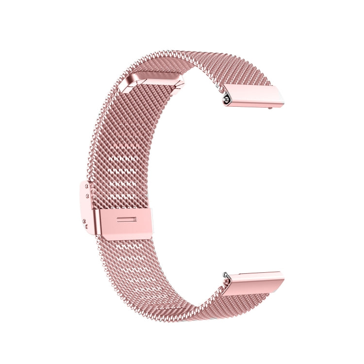 Milan Metal Steel Mesh Integrated Buckle Watch Band For Apple Watch Series 8&7 41mm