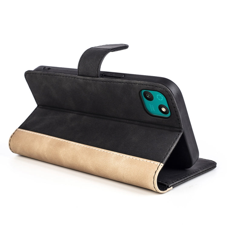 For wiko T10 Stitching Horizontal Flip Leather Phone Case