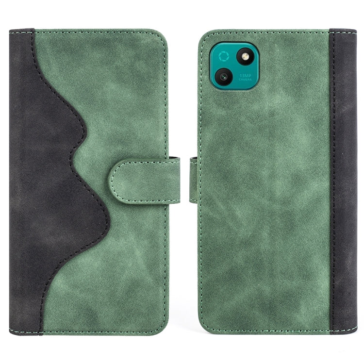 For wiko T10 Stitching Horizontal Flip Leather Phone Case