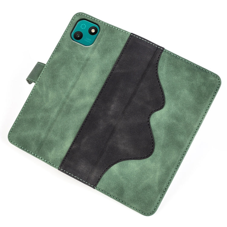 For wiko T10 Stitching Horizontal Flip Leather Phone Case