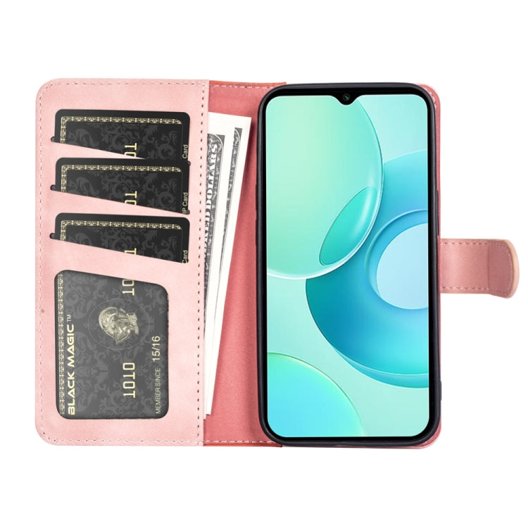 For wiko T10 Stitching Horizontal Flip Leather Phone Case