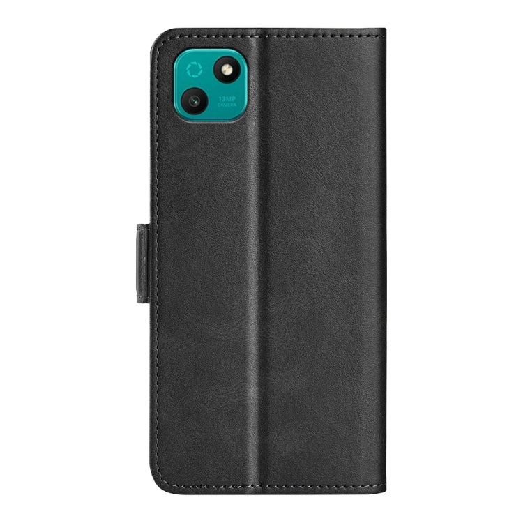 For Wiko T10 Dual-side Magnetic Buckle Horizontal Flip Leather Phone Case