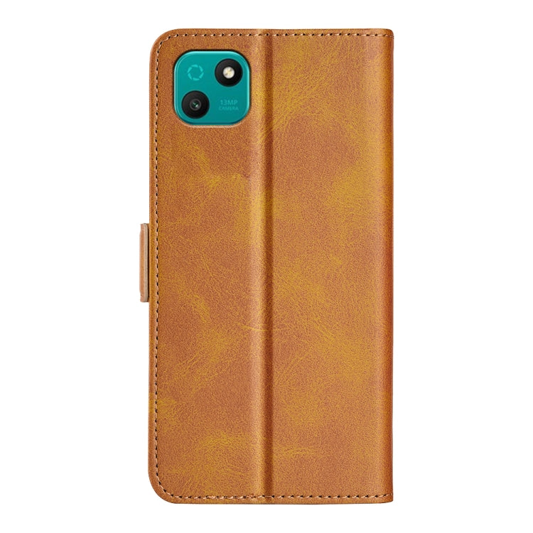 For Wiko T10 Dual-side Magnetic Buckle Horizontal Flip Leather Phone Case