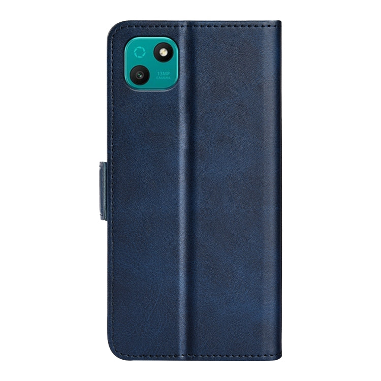 For Wiko T10 Dual-side Magnetic Buckle Horizontal Flip Leather Phone Case