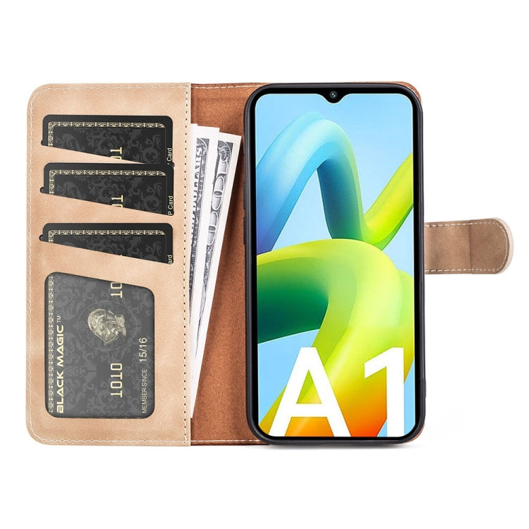 For Xiaomi Redmi A1 Stitching Horizontal Flip Leather Phone Case
