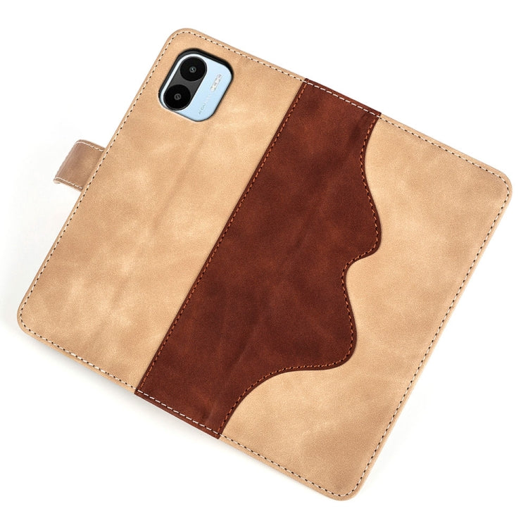 For Xiaomi Redmi A1 Stitching Horizontal Flip Leather Phone Case