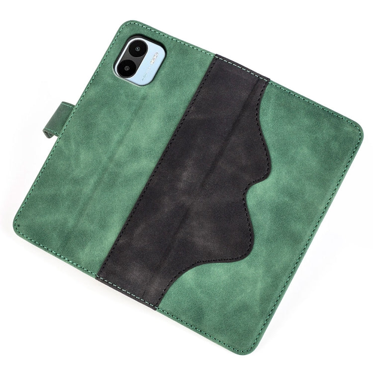 For Xiaomi Redmi A1 Stitching Horizontal Flip Leather Phone Case