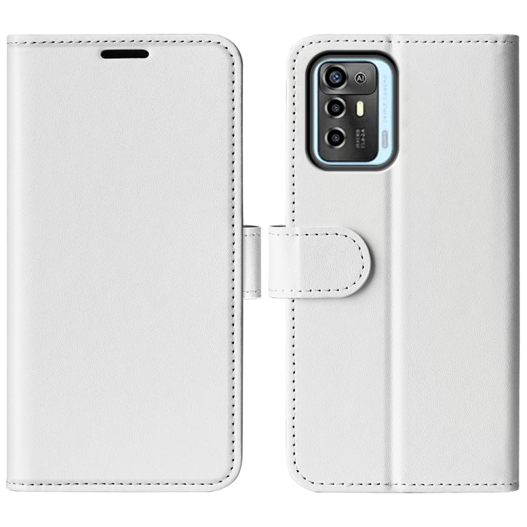 For ZTE Blade A72 5G R64 Texture Horizontal Flip Leather Phone Case