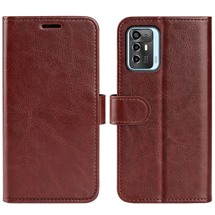 For ZTE Blade A72 5G R64 Texture Horizontal Flip Leather Phone Case