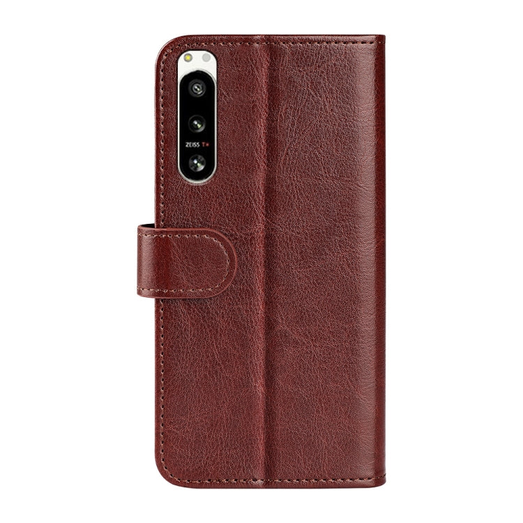For Sony Xperia 5 IV R64 Texture Horizontal Flip Leather Phone Case