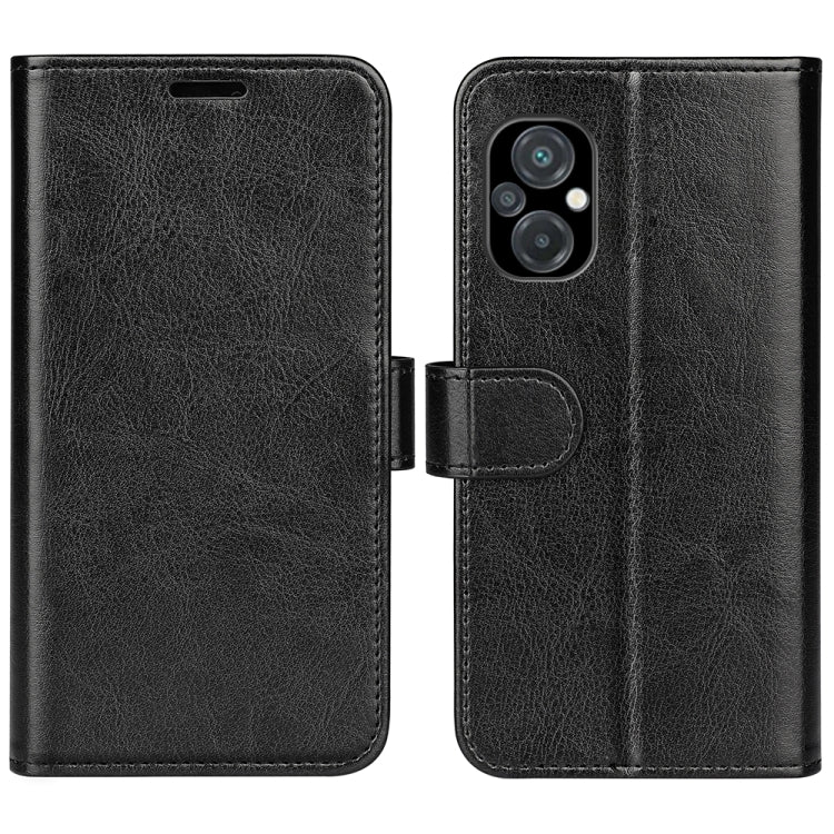 For Xiaomi Poco M5 4G R64 Texture Horizontal Flip Leather Phone Case