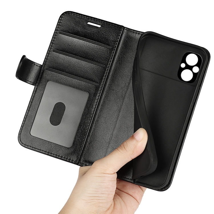 For Xiaomi Poco M5 4G R64 Texture Horizontal Flip Leather Phone Case