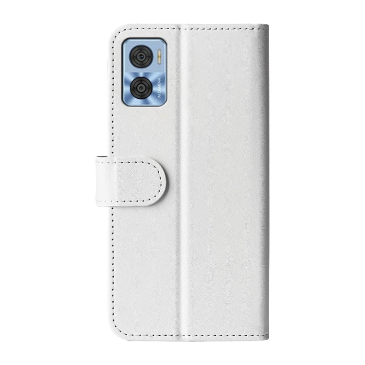 For Motorola Moto E22 / E22i R64 Texture Horizontal Flip Leather Phone Case