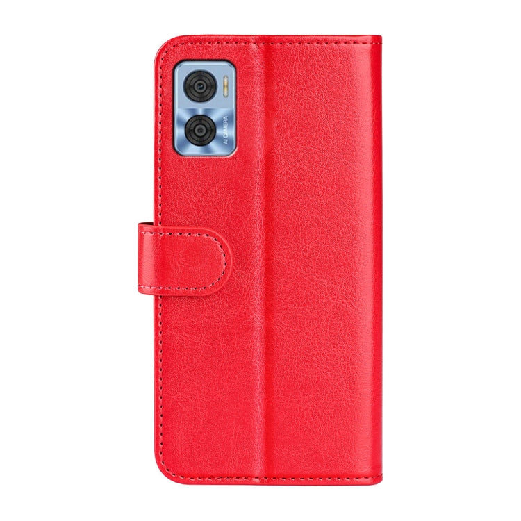 For Motorola Moto E22 / E22i R64 Texture Horizontal Flip Leather Phone Case