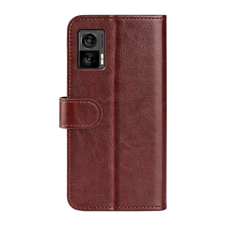 For Motorola Edge 30 Lite R64 Texture Horizontal Flip Leather Phone Case