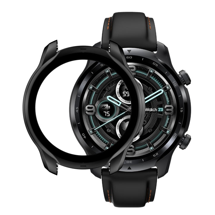 For Ticwatch Pro 3 GPS Electroplated TPU Half Wrapped Watch Protective Case
