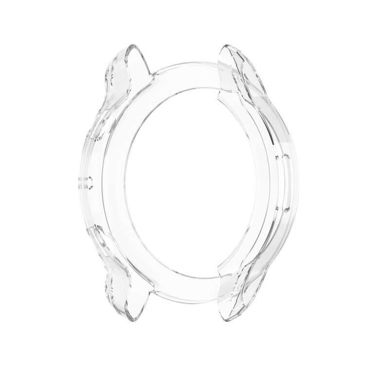 For Ticwatch Pro 3 GPS TPU Color Transparent Half Wrapped Protective Shell