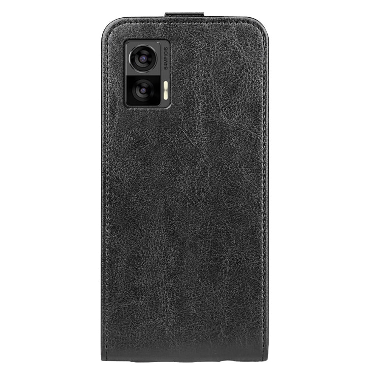 For Motorola Moto E22 / E22i R64 Texture Vertical Flip Leather Phone Case