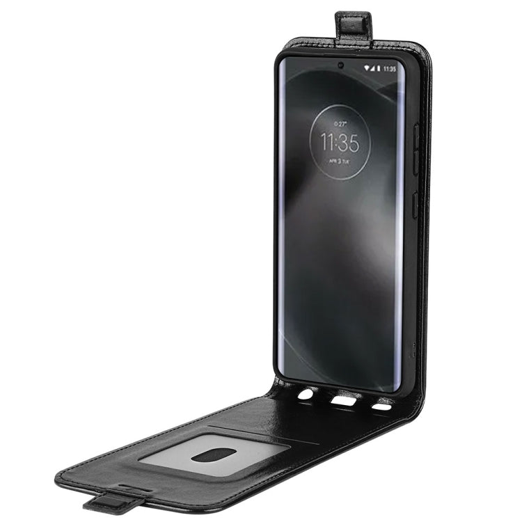 For Motorola Moto E22 / E22i R64 Texture Vertical Flip Leather Phone Case