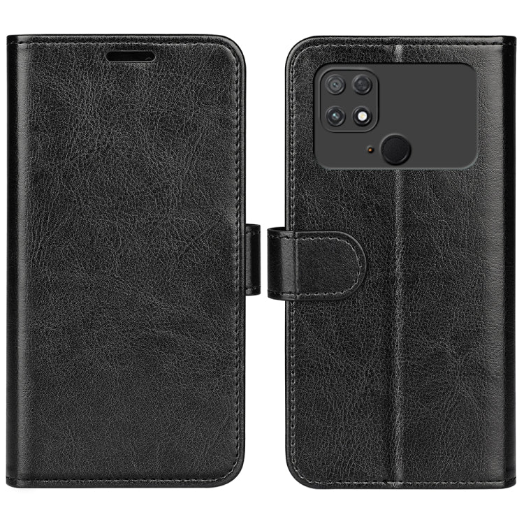 For Xiaomi Poco C40 R64 Texture Horizontal Flip Leather Phone Case